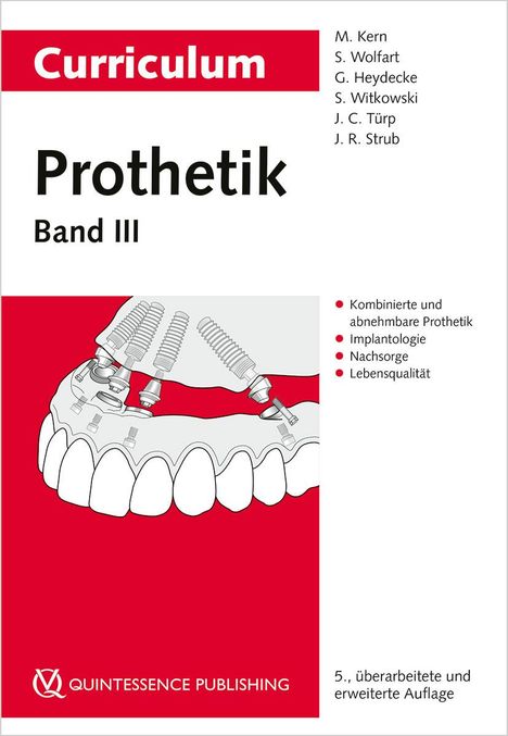 Matthias Kern: Curriculum Prothetik Band 3, Buch