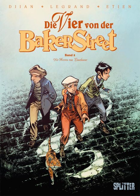 Jean-Blaise Djian: Die Vier von der Baker Street. Band 8, Buch