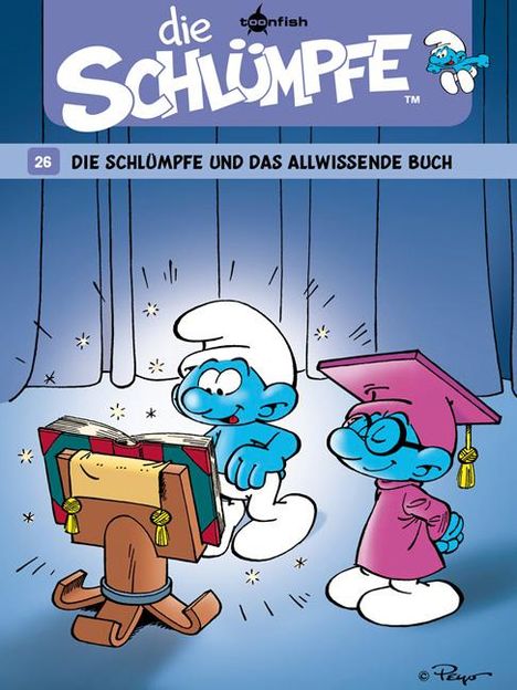 Alain Jost: Die Schlümpfe 26. Die Schlümpfe und das allwissende Buch, Buch