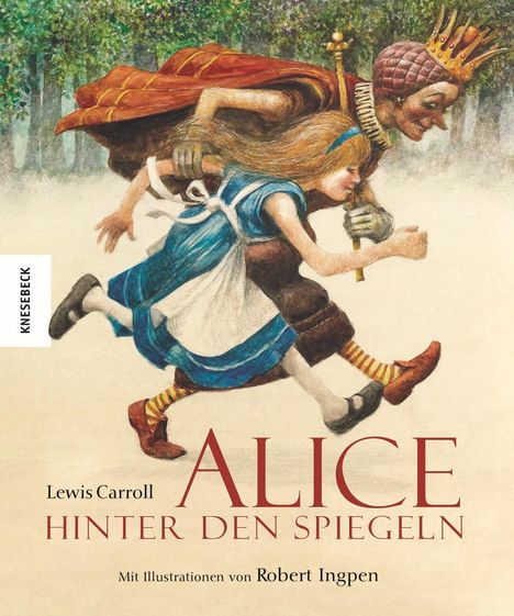 Lewis Carroll: Alice hinter den Spiegeln, Buch