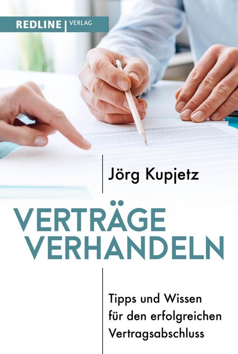 Jörg Kupjetz: Verträge verhandeln, Buch