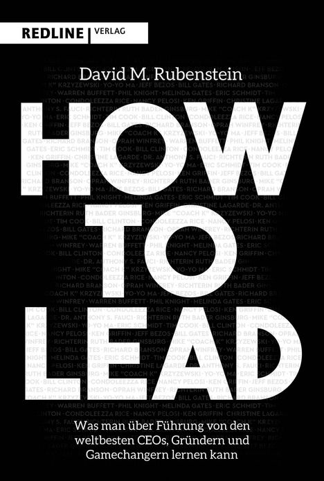 David Rubenstein: How to lead, Buch