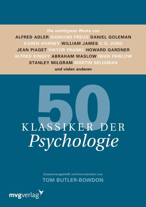 Tom Butler-Bowdon: 50 Klassiker der Psychologie, Buch