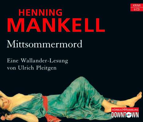 Henning Mankell (1948-2015): Mittsommermord, CD