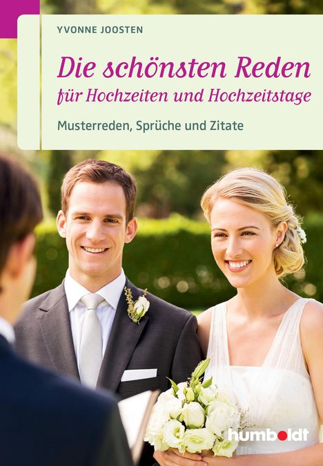 Yvonne Joosten: Die schönsten Reden für Hochzeiten und Hochzeitstage, Buch