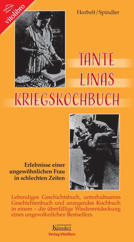 Rainer Horbelt: Tante Linas Kriegskochbuch, Buch