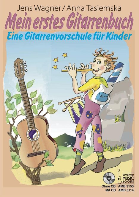 Jens Wagner: Wagner, J: Mein erstes Gitarrenbuch. Mit CD, Buch