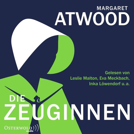 Margaret Atwood (geb. 1939): Die Zeuginnen, 2 MP3-CDs