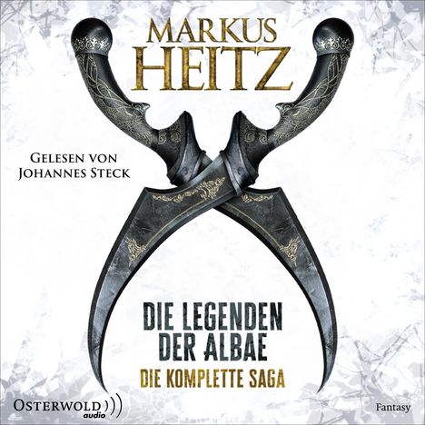 Markus Heitz: Die Legenden der Albae. Die komplette Saga (Die Legenden der Albae), 15 CDs