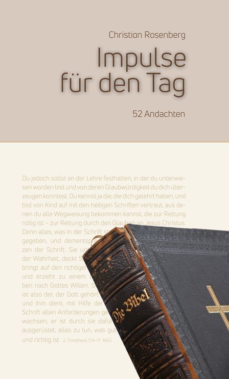 Christian Rosenberg: Impulse für jeden Tag, Buch