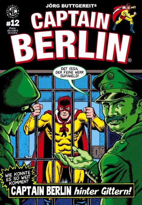 Jörg Buttgereit: Captain Berlin 12, Buch