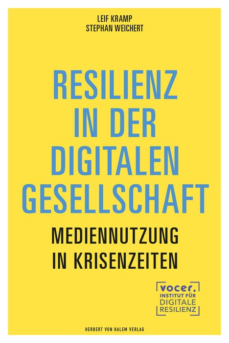 Leif Kramp: Resilienz in der digitalen Gesellschaft, Buch