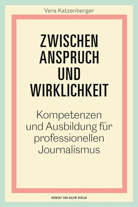 Vera Katzenberger: Zwischen Anspruch und Wirklichkeit, Buch