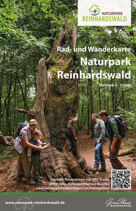 Naturpark Reinhardswald, Karten