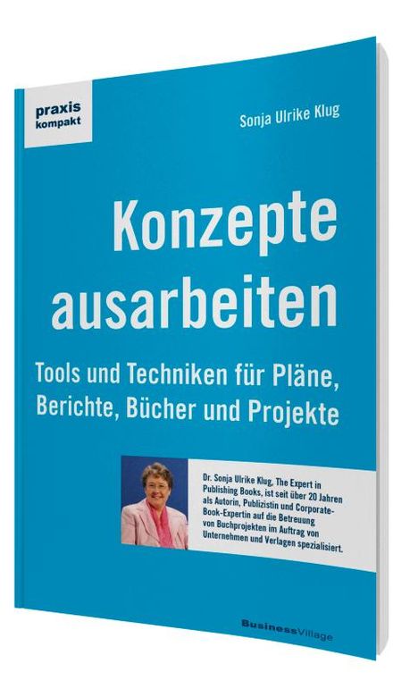Sonja Ulrike Klug: Konzepte ausarbeiten, Buch