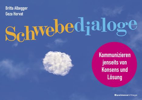 Britta Albegger: Schwebedialoge, Buch