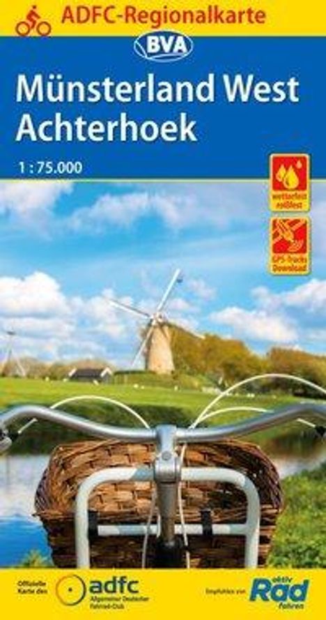 ADFC-Regionalkarte Münsterland West, Karten
