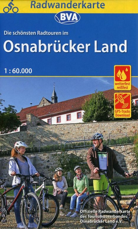 Radwanderkarte BVA Radwandern im Osnabrücker Land, Karten