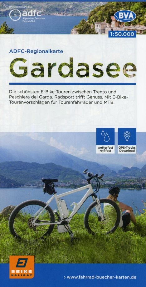 ADFC-Regionalkarte Gardasee, 1:50.000, Diverse