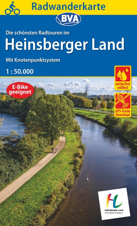 Radwanderkarte BVA Radwandern im Heinsberger Land, Karten