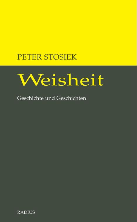 Peter Stosiek: Weisheit, Buch