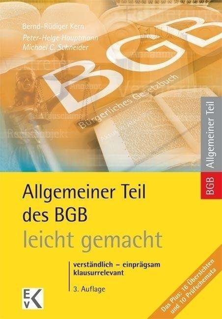 Peter H Hauptmann: Schneider, M: AT/BGB leicht gemacht, Buch