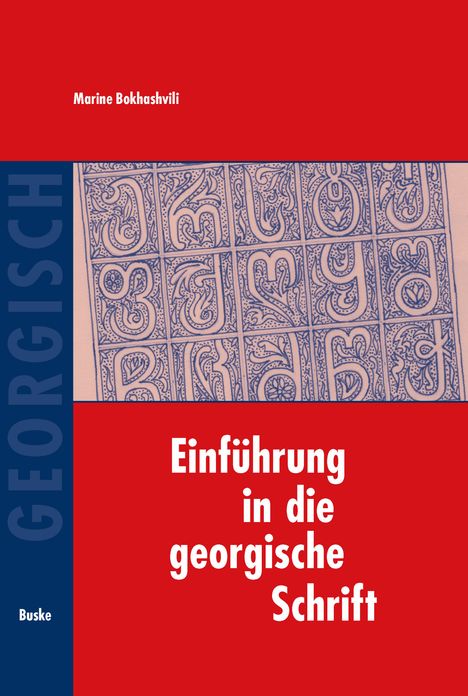 Marine Bokhashvili: Einführung in die georgische Schrift, Buch