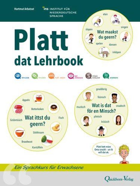 Hartmut Arbatzat: Platt - dat Lehrbook, Buch