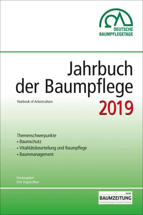 Jahrbuch der Baumpflege 2019, Buch