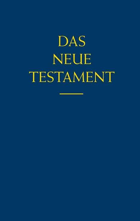 Das Neue Testament, Buch
