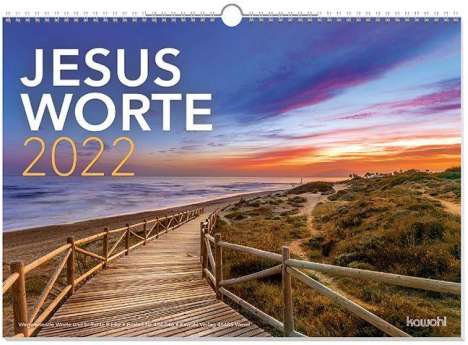 Jesus Worte 2021 / groß, Kalender