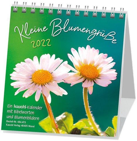 Kleine Blumengrüße 2015, Kalender