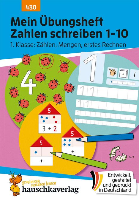 Ulrike Maier: Mein Übungsheft Zahlen schreiben 1-10 - 1. Klasse: Zählen, Mengen, erstes Rechnen, Buch