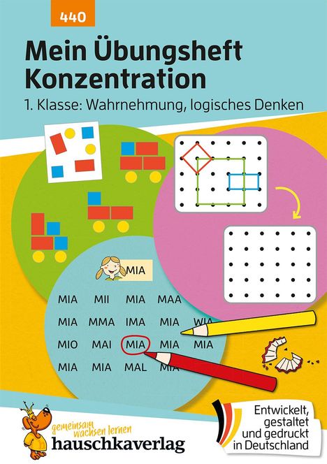 Ulrike Maier: Mein Übungsheft Konzentration - 1. Klasse: Wahrnehmung, logisches Denken, Buch