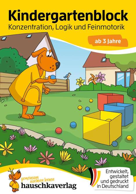 Ulrike Maier: Kindergartenblock ab 3 Jahre - Konzentration, Logik, Feinmotorik, Buch