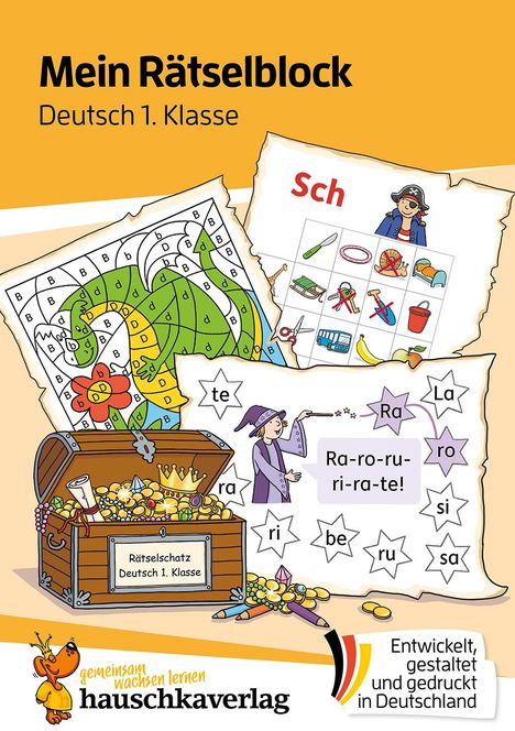 Stefanie Walther: Mein Rätselblock Deutsch 1. Klasse, Buch