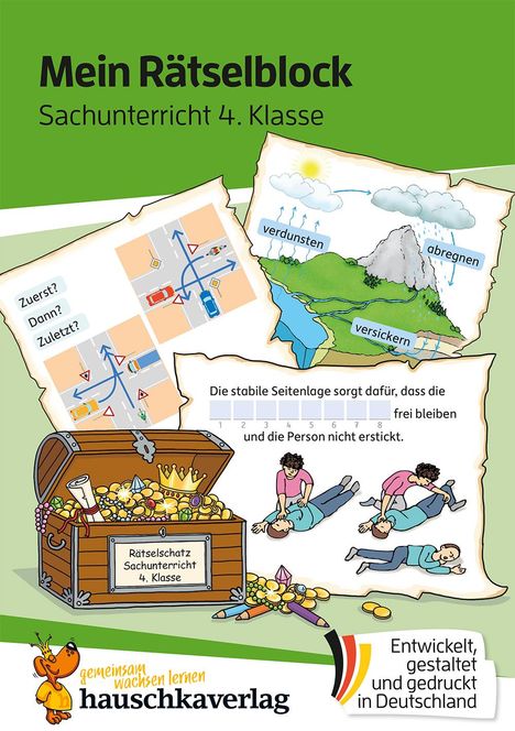 Diana Depireux: Mein Rätselblock Sachunterricht 4. Klasse, Buch