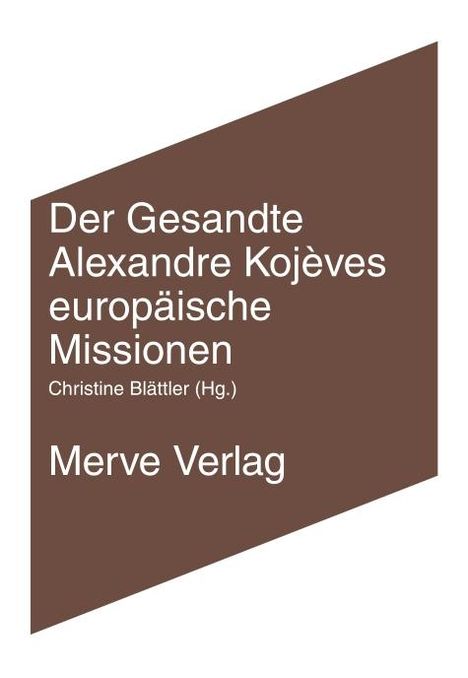 Christine Blättler: Gesandte, Buch