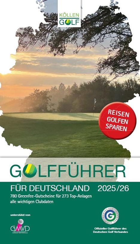 Golfführer für Deutschland 2025/26, Buch