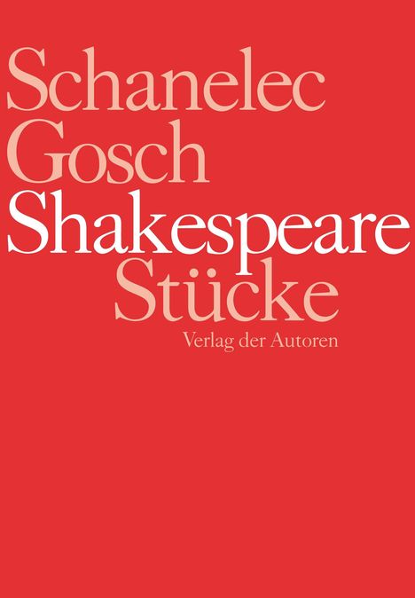 William Shakespeare: Shakespeare Stücke, Buch