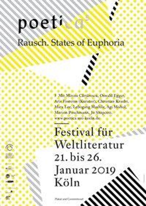Mircea Cartarescu: Rausch. States of Euphoria, Buch