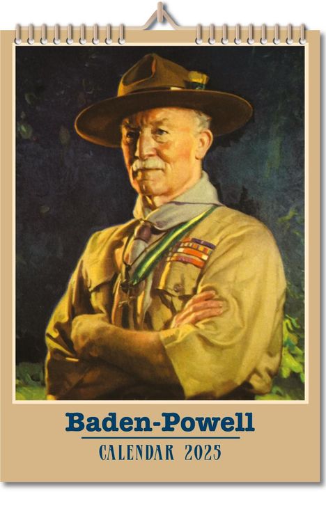 Baden-Powell - Historischer Kalender 2025, Kalender