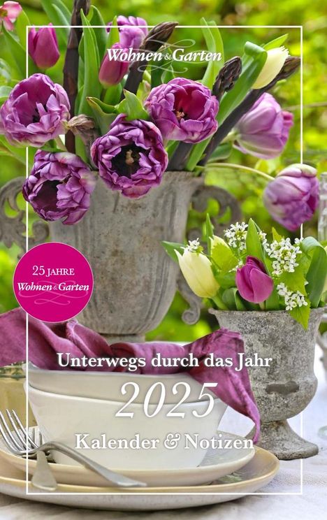 Wohnen &amp; Garten Kalender 2025, Buch