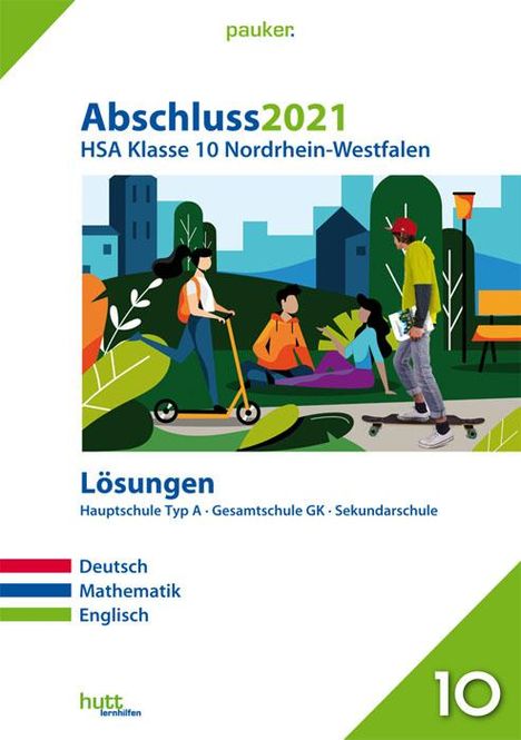 Abschluss 2021 - Hauptschulabschluss Klasse 10 Nordrhein-Westfalen Lösungen, Buch