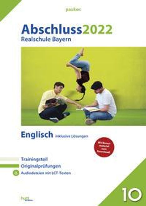 Abschluss 2022 - Realschule BY Englisch, Buch