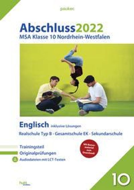 Abschluss 2022 - MSA Engl.RS NW inkl.Lös., Buch