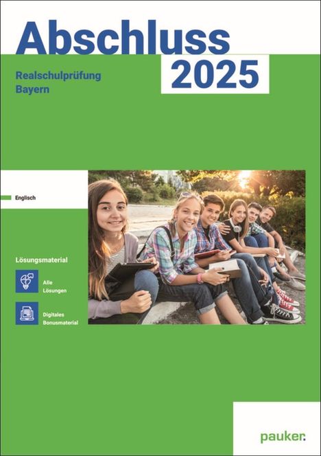 Abschluss 2025 - Realschule Bayern Lösungsband. Englisch, Buch