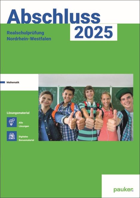 Bergmoser Höller Verlag AG: Abschluss 2025 - MSA NRW - Lösungsband - Mathe, Buch