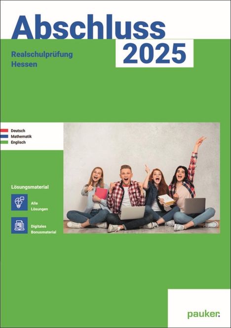 Bergmoser Höller Verlag AG: Abschluss 2025 - Realschule Hessen - Lösungen - Deutsch, Mathematik, Englisch, Buch