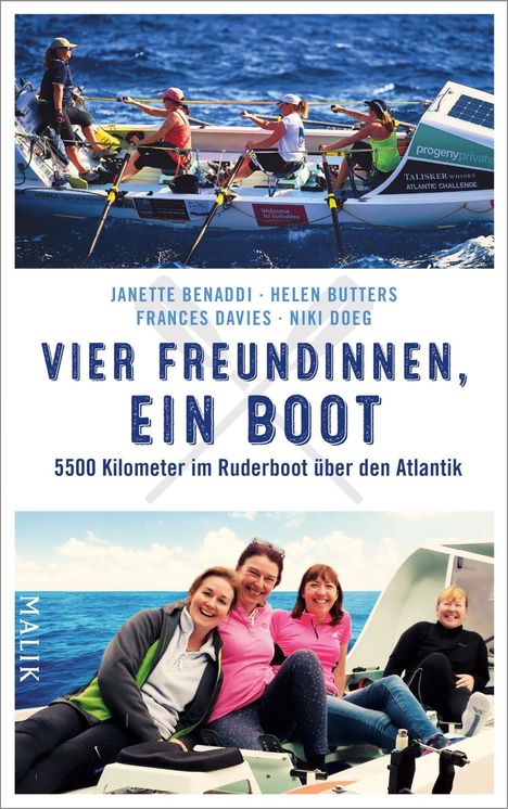 Janette Benaddi: Vier Freundinnen, ein Boot, Buch